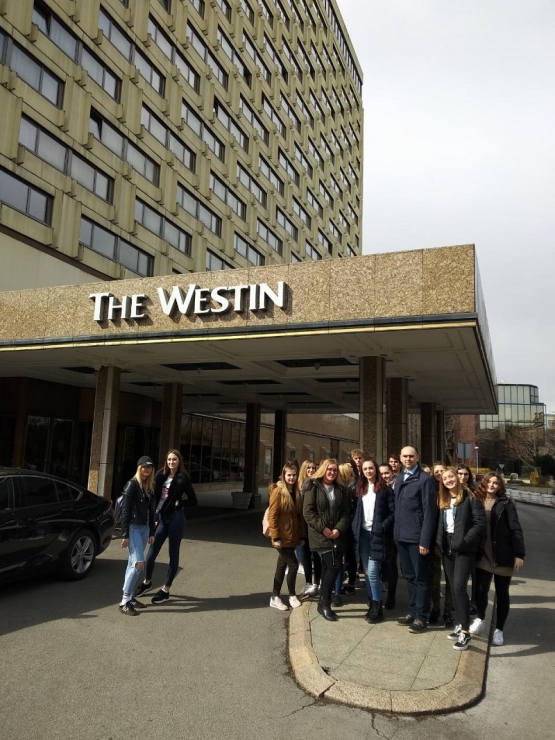 STRUČNI IZLET UČENIKA ZANIMANJA THK HOTELU WESTIN U ZAGREBU